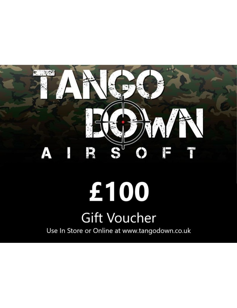 Tango Down Airsoft Gift Voucher - Email Voucher Code