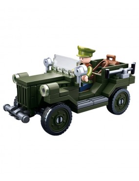 Sluban B0682 WWII Allied Light Truck