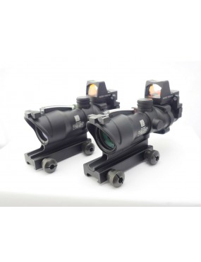 Airsoft ACOG 4x32 Fibre Illuminated Reticule...