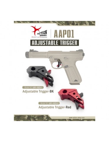 Action Army AAP-01 CNC Upgrade Adjustable Trigger Unit - Black