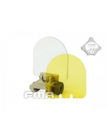 FMA Rail Mounted Sight Lens Protector Kit - FDE