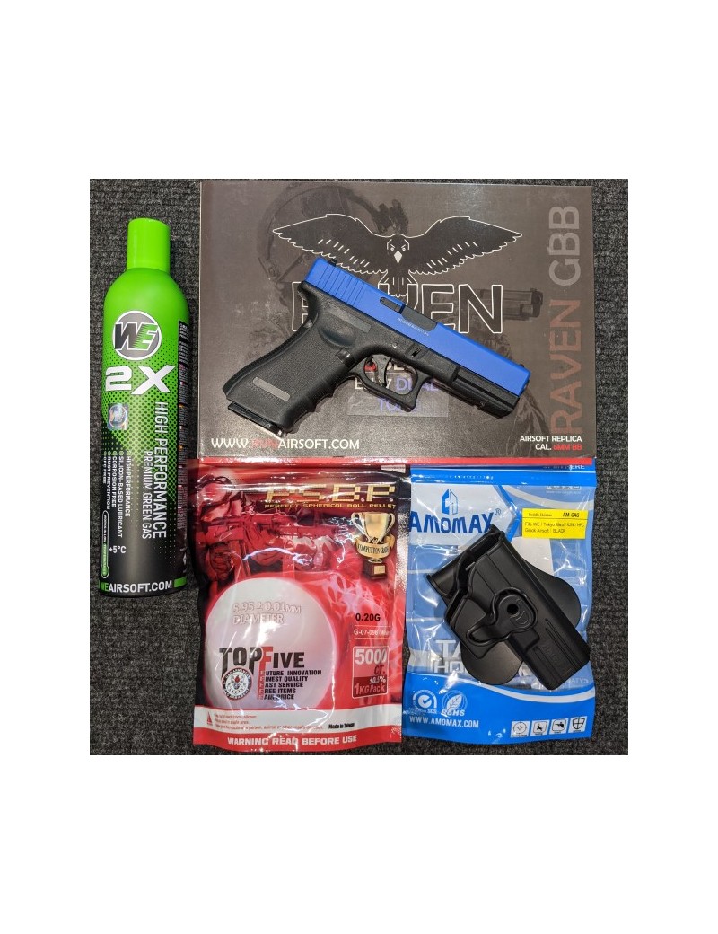 Airsoft Pistol Two-Tone Starter Kit