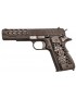 WE 1911 Hex Cut Full Metal GBB Airsoft Pistol - Black