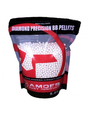 Ares Amoeba Diamond Precision 0.20g BBs 1KG Bag