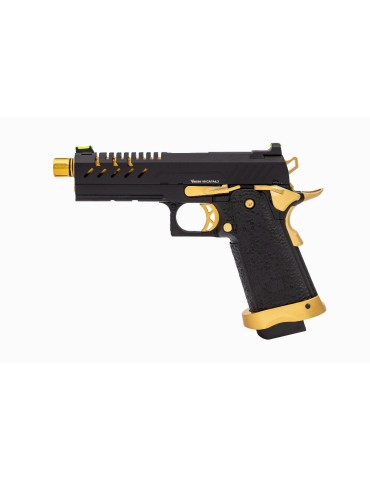 Vorsk Hi-Capa 4.3 GBB Airsoft Pistol - Gold Match