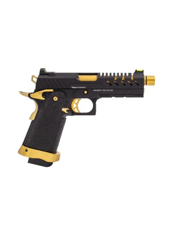 Vorsk Hi Capa Gbb Airsoft Pistol Gold Match