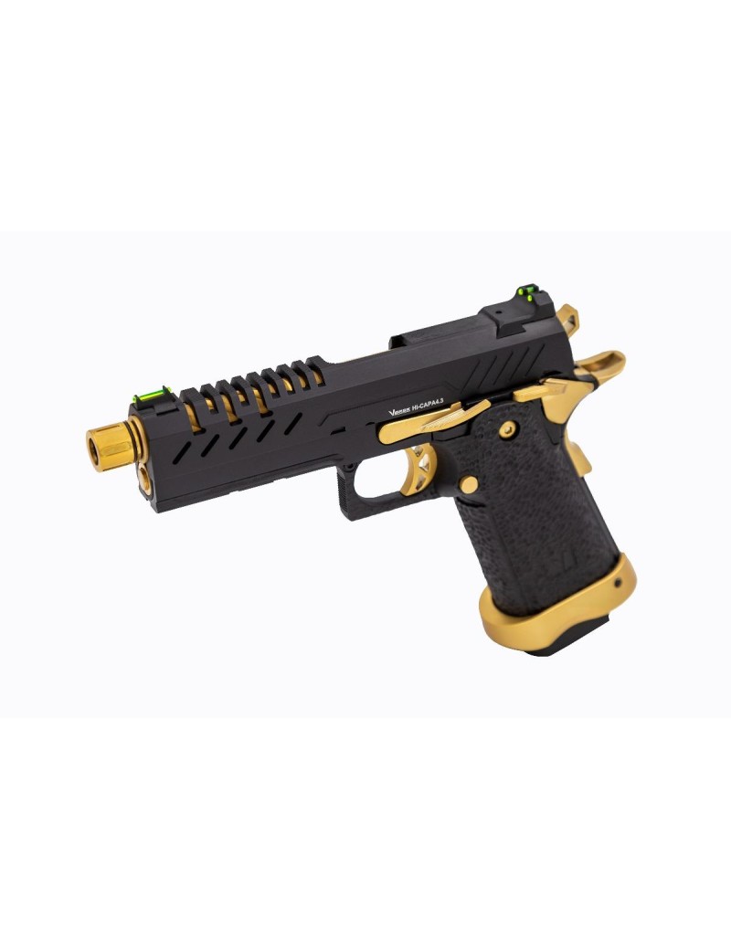 Vorsk Hi-Capa 4.3 GBB Airsoft Pistol - Gold Match