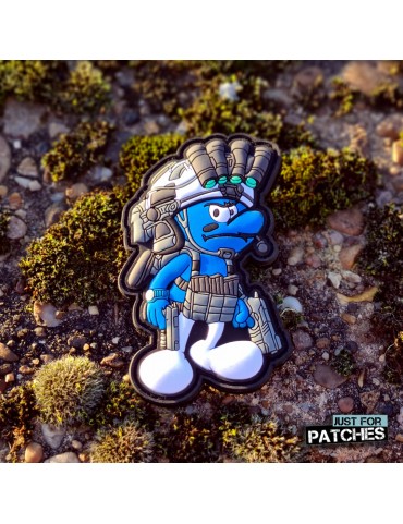 Tactical Smurf PVC Patch by Titi Artist