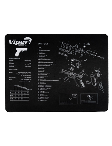 Viper Pistol Mouse Mat - Pistol