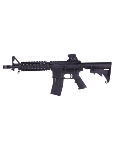 Golden Eagle M4 CQB-R Gas Blow Back Rifle - Black