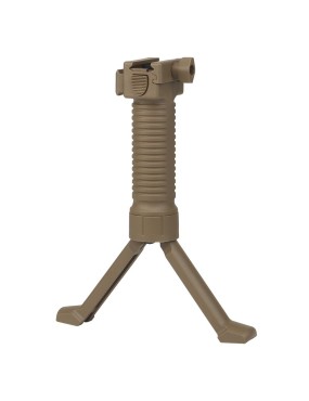 Nuprol Railed Bipod Grip - Tan