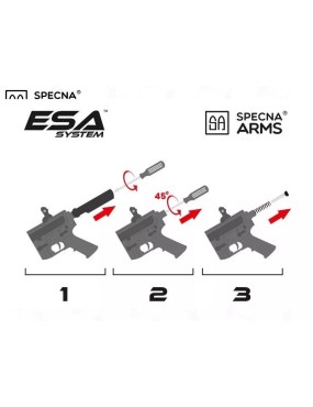 Specna Arms SA-E02 EDGE™ RRA Carbine Replica - Black