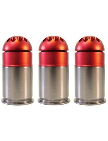 Nuprol 40mm Shower Moscart Grenade Shell - 60 Rounds Pack of 3