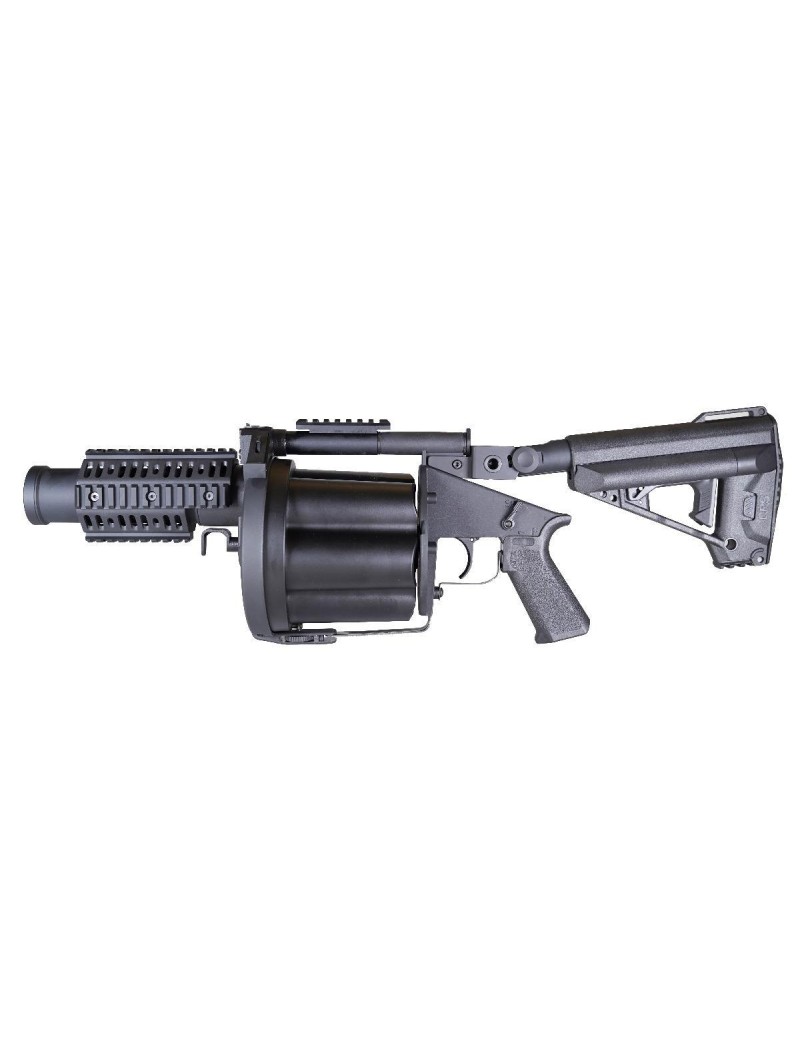 Nuprol Matrix MGL Airsoft 40mm Grenade Launcher - Black