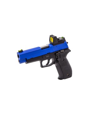 Raven R226 F226 Two-Tone GBB Airsoft Gas Pistol with BDS