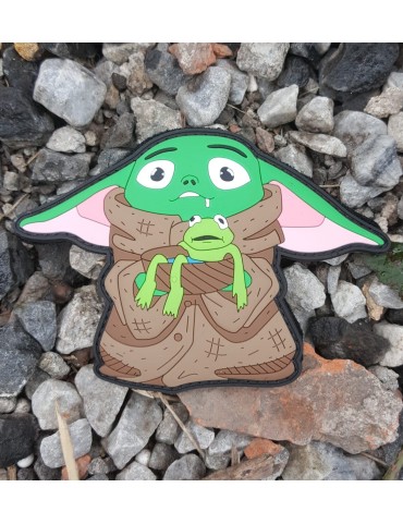 Grogu’s Kermit Soup PVC Morale Patch