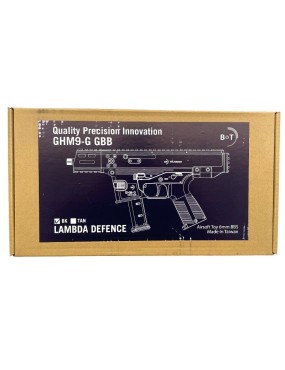 B&T GHM9-G Gas Blowback SMG - Black