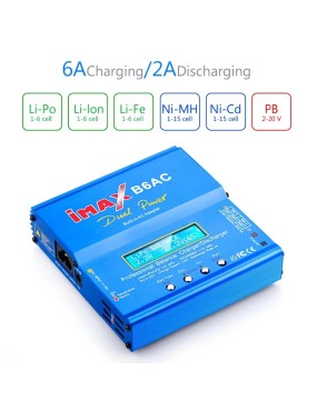 iMax B6AC 80W Balance Charger Built In AC Adapter