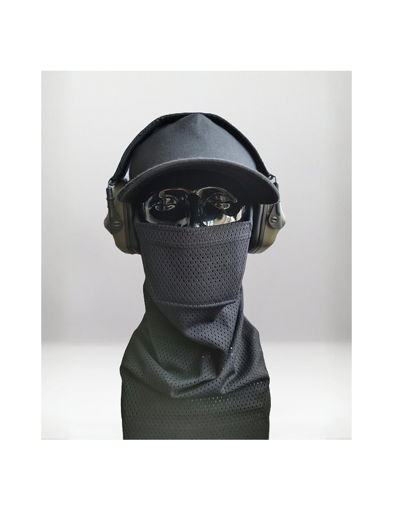 Delta Mike MK3 Airsoft Face Protection Snood - Black