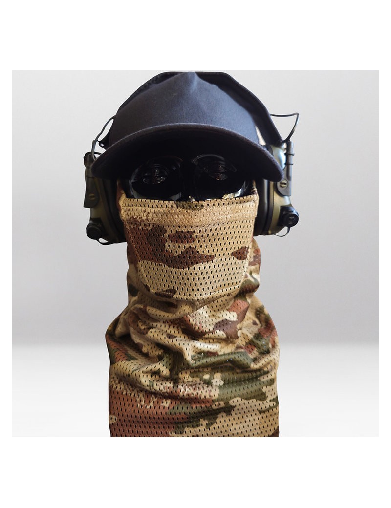 Delta Mike MK3 Mini Airsoft Face Protection Snood - Multicam