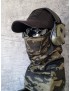 Delta Mike MK3 Airsoft Face Protection Snood - Multicam Black