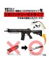 Prometheus NGRS Mini Tamiya Conversion Kit for SOPMOD Stock - Black