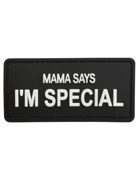 TPB Mama Says I'm Special PVC Patch - Black