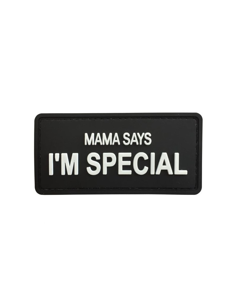 TPB Mama Says I'm Special PVC Patch - Black