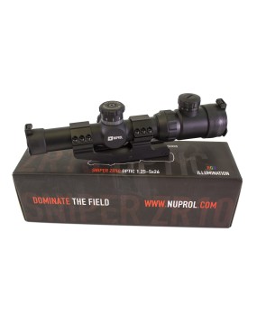 Nuprol Optics 1.25-5x26 IR LPVO Scope - Black