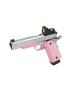 Raven R14-R + RDS GBB Airsoft Pistol - Pink/Silver