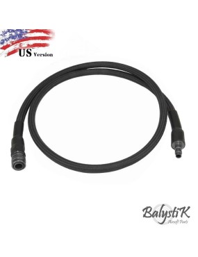 Balystik 8mm Deluxe Braided HPA Line 100cm - Black