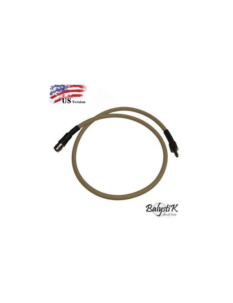 Balystik 8mm Deluxe Braided HPA Line 100cm - Dark Earth