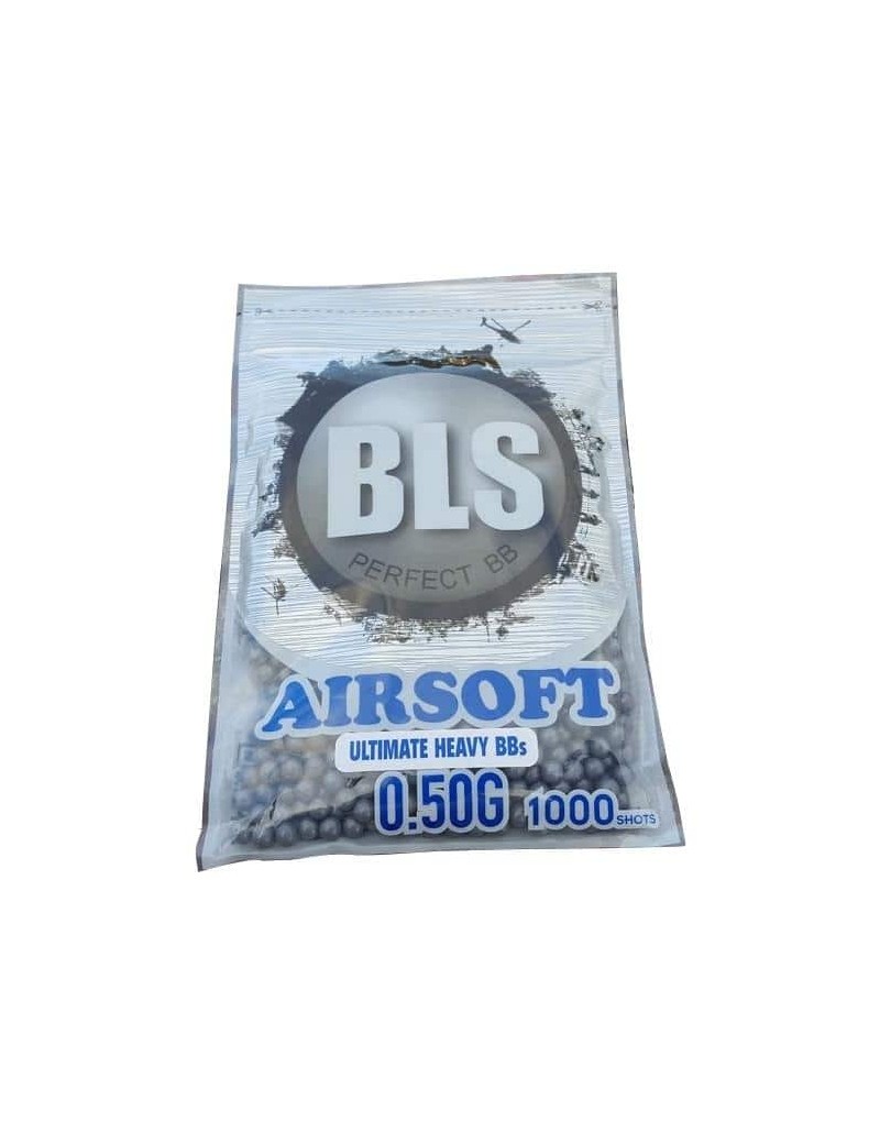 BLS Ultimate Heavy 0.50g BBs x 1000 Rounds Pouch