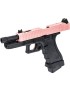 Vorsk EU17 Tactical Two Tone Black/Pink GBB Pistol