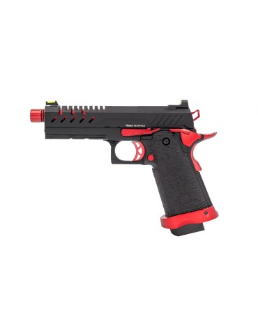 Vorsk Hi-Capa 4.3 GBB Airsoft Pistol - Red Match