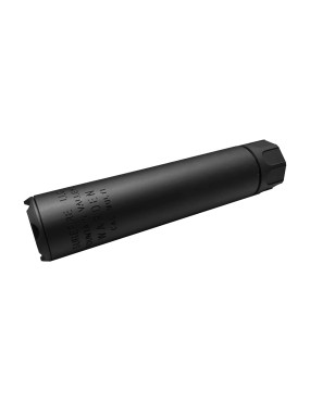 TakTak SF WARDEN 14mm CCW 157mm Long Silencer - Black