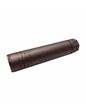 TakTak SF WARDEN 14mm CCW 157mm Long Silencer - Tan