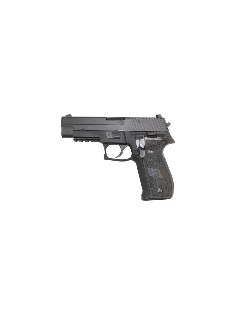 WE F226 Sig Sauer P226 GBB Pistol with Rail